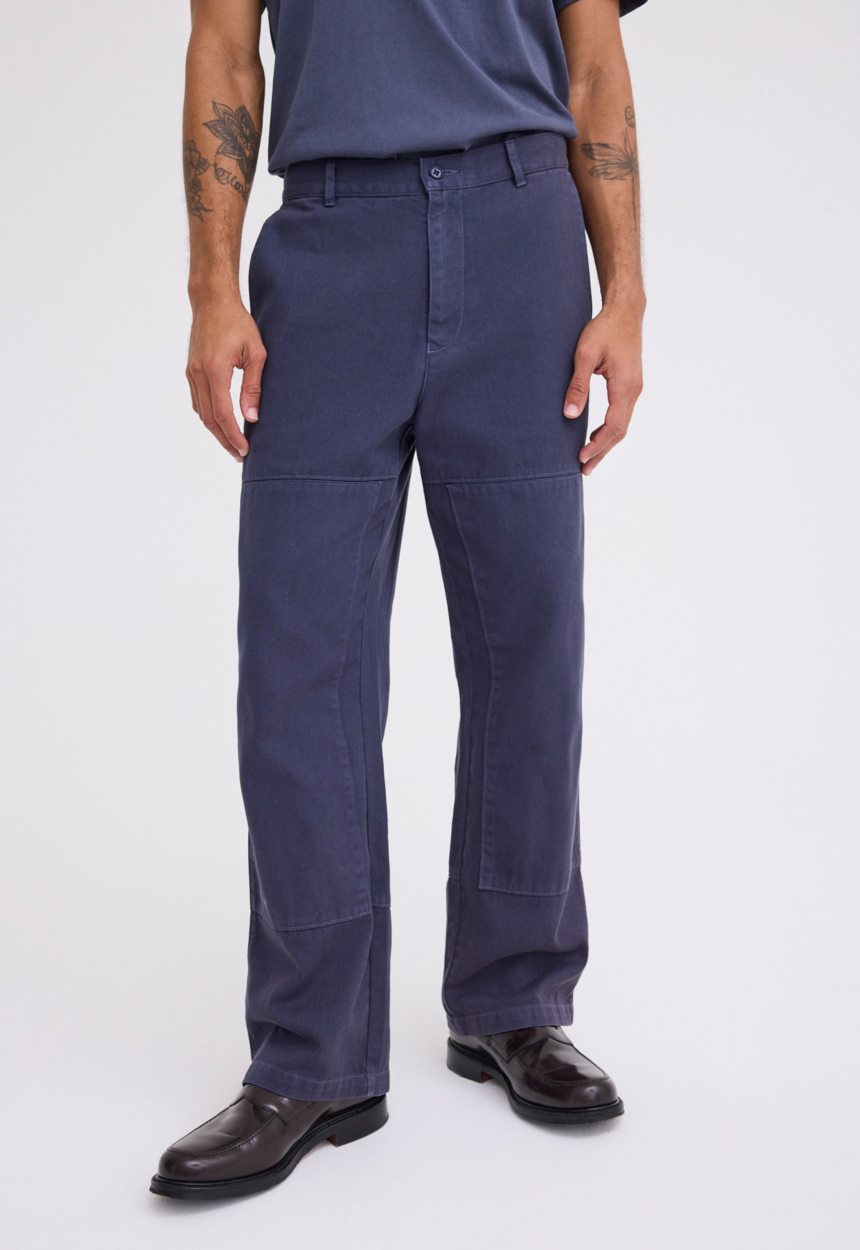 Jac + Jack Zane Cotton Denim Pant - Sly Blue